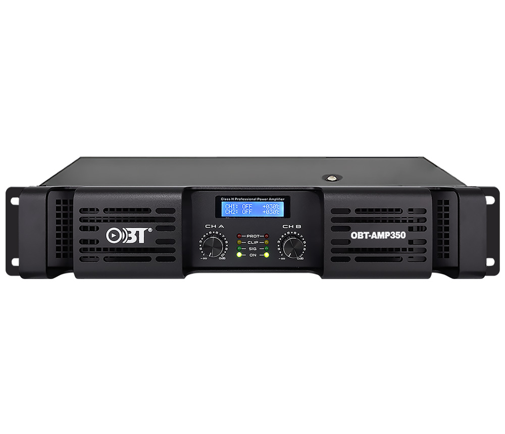 F系列H類雙通道模擬功放 OBT-AMP350