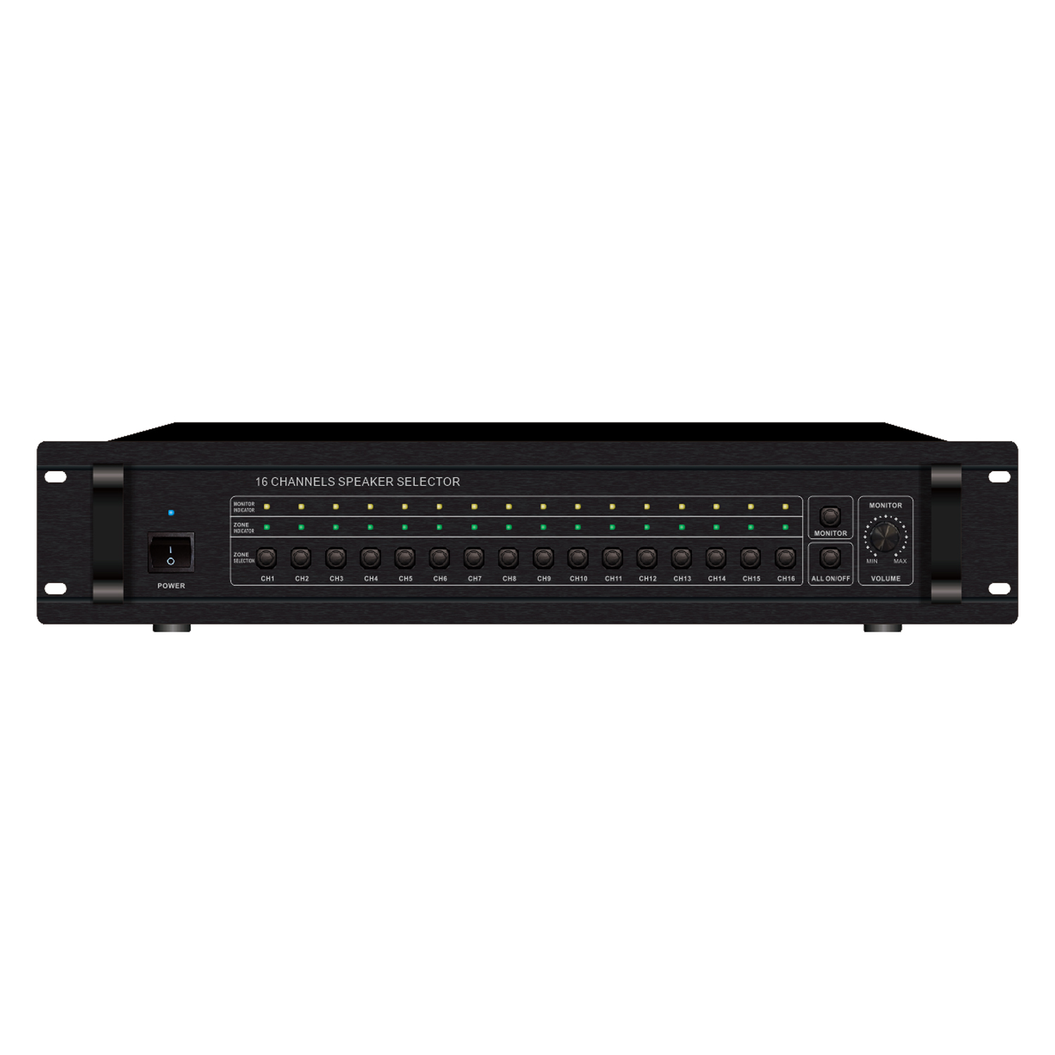十六路分區矩陣帶監聽器 OBT-8016